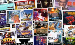 Kolekcja okładek gier na PS1: Tekken, Spyro, Crash Bandicoot, Spider-Man, Medal of Honor, Pro Evolution Soccer 2. To najlepsze gry na PS1!