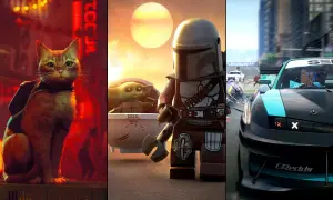 Kociak z plecakiem, Lego Mandalorian z Grogu i wyścigówka - to wszystko może być częścią Twoich darmowych gier na PS5.