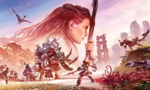 Aloy walczy z mechanicznymi bestiami w świecie Horizon Forbidden West. Poradnik pomoże Ci przetrwać.