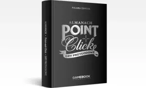 Okładka "Almanachu Point-and-Click: Gry Przygodowe" w polskiej edycji.