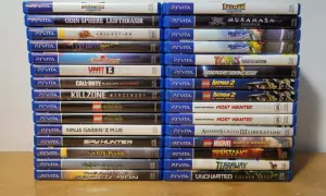 Kolekcja najlepszych gier na PS Vita: Rayman Legends, Odin Sphere, Tetris Ultimate, Uncharted Golden Abyss i wiele innych.
