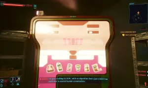 Brendan, ja automat cyberpunk, oferuje napoje. Jego algorytm jest zbyt dobry w rozmowach.