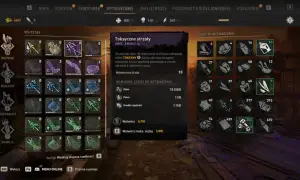 Toksyczne strzały w Dying Light 2: Zakonczenia. Do wytworzenia potrzebne są złom, pióra i środki czystości.