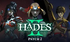 Postać z gry Hades 2 na PS5, w tym Melinoë i inne boginie.