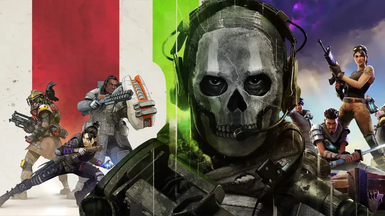 Postacie z Apex Legends, Call of Duty i Fortnite. Idealne gry do grania ze znajomymi!