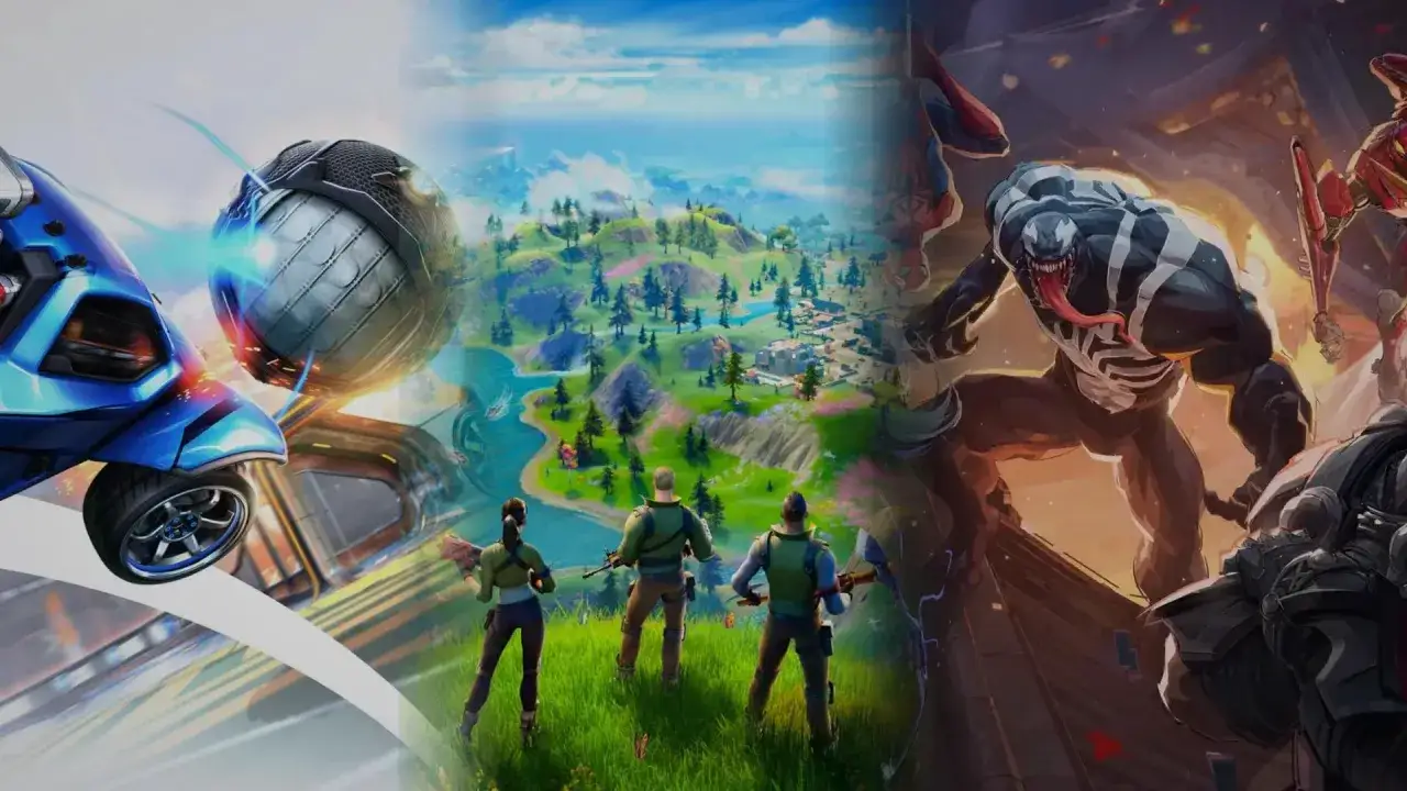 Darmowe gry na PS5: Rocket League, Fortnite i Marvel's Spider-Man. Zobacz, jak bohaterowie walczą z Venomem i grają w piłkę!